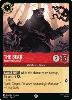 The Bear - Territorial Animal