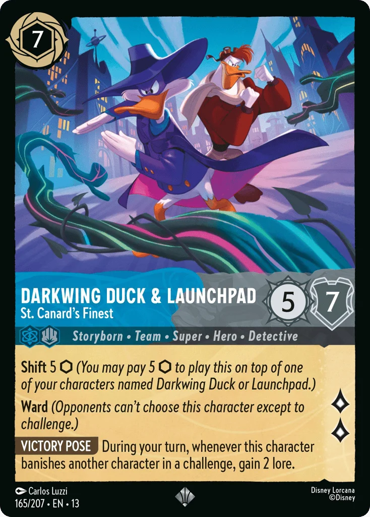 Darkwing Duck & Launchpad - St. Canard's Finest · Attack of the Vine!