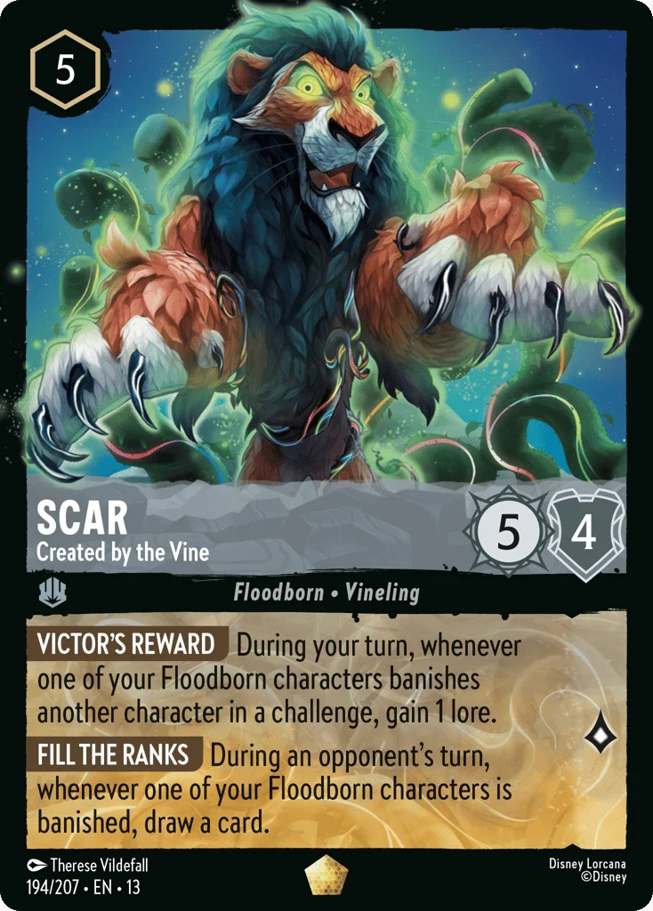 Scar - Created by the Vine · Attack of the Vine!