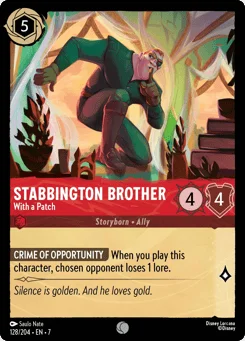 Stabbington Brother - With a Patch