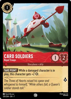 Card Soldiers - Royal Troops