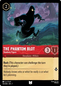 The Phantom Blot - Shadowy Figure