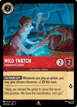 Milo Thatch - Undaunted Scholar