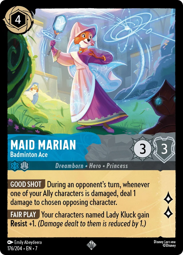 Maid Marian - Badminton Ace · Archazia's Island