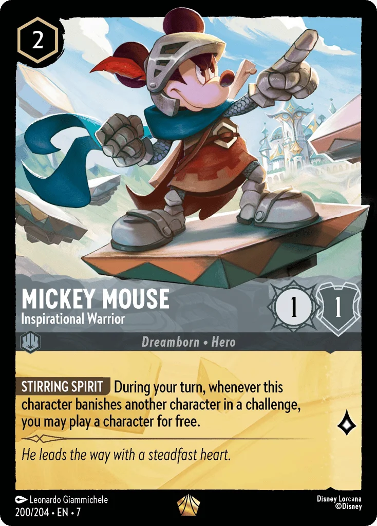 Mickey Mouse - Inspirational Warrior · Archazia's Island