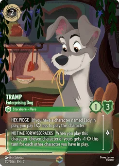 Tramp - Enterprising Dog