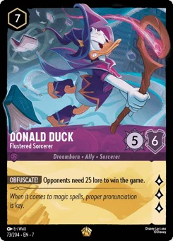 Donald Duck - Flustered Sorcerer