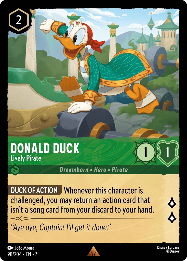 Donald Duck - Lively Pirate · Archazia's Island