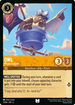Owl - Pirate Lookout