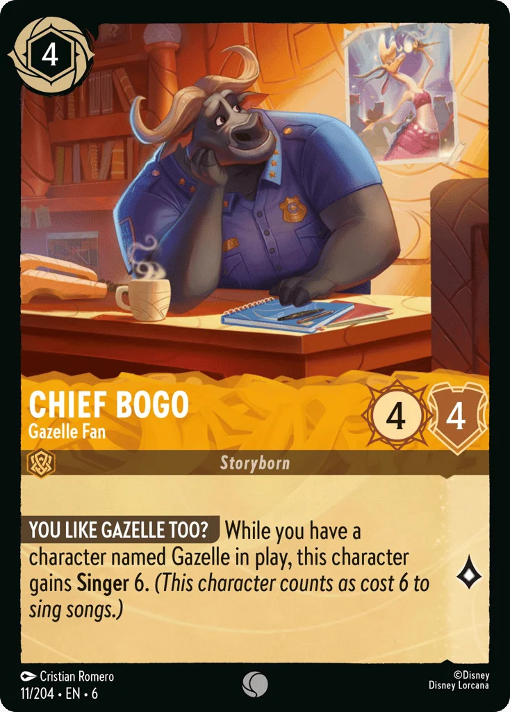Chief Bogo - Gazelle Fan · Azurite Sea