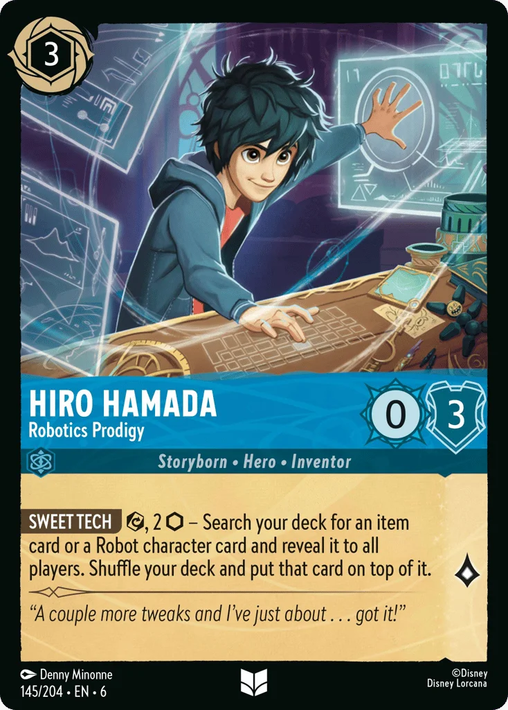 Hiro Hamada - Robotics Prodigy · Azurite Sea