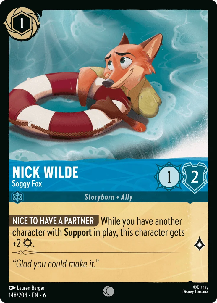 Nick Wilde - Soggy Fox · Azurite Sea