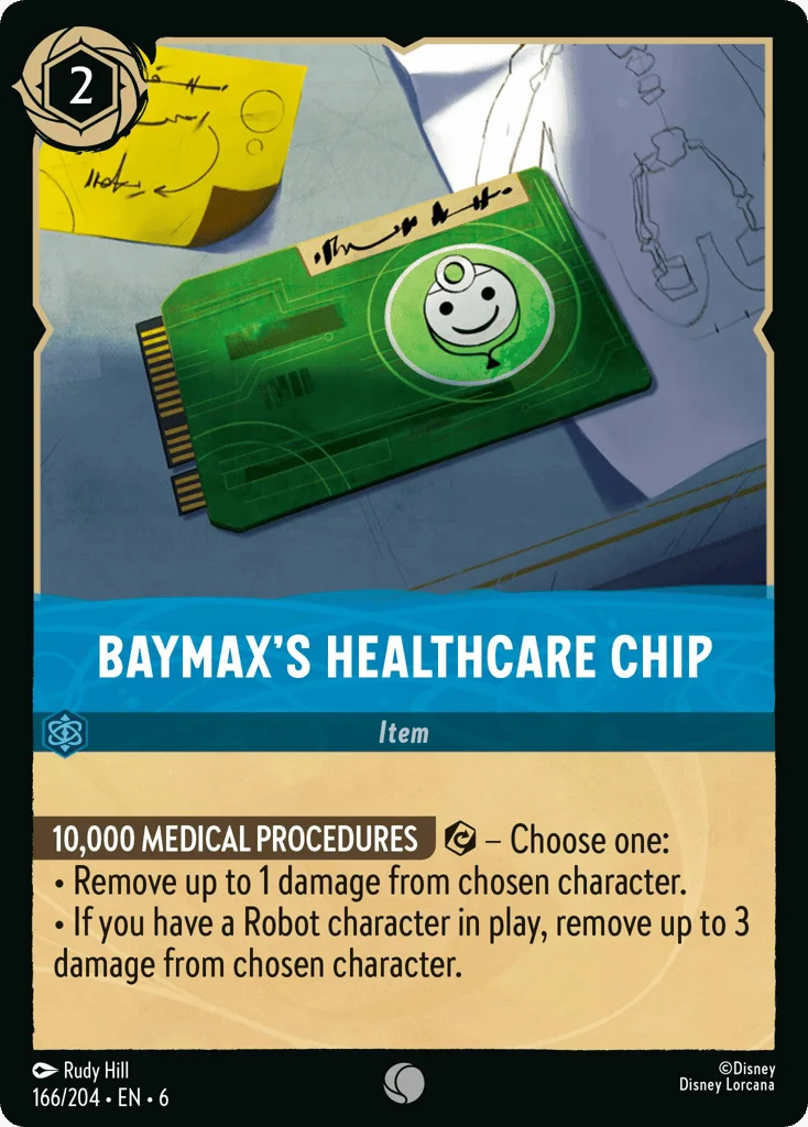 Baymax's Healthcare Chip · Azurite Sea