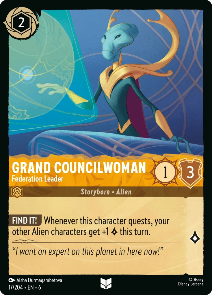 Grand Councilwoman - Federation Leader · Azurite Sea