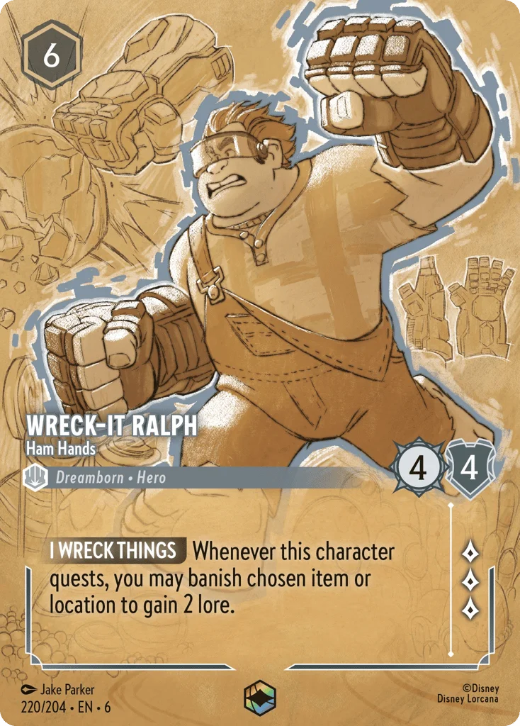 Wreck-It Ralph - Ham Hands · Azurite Sea