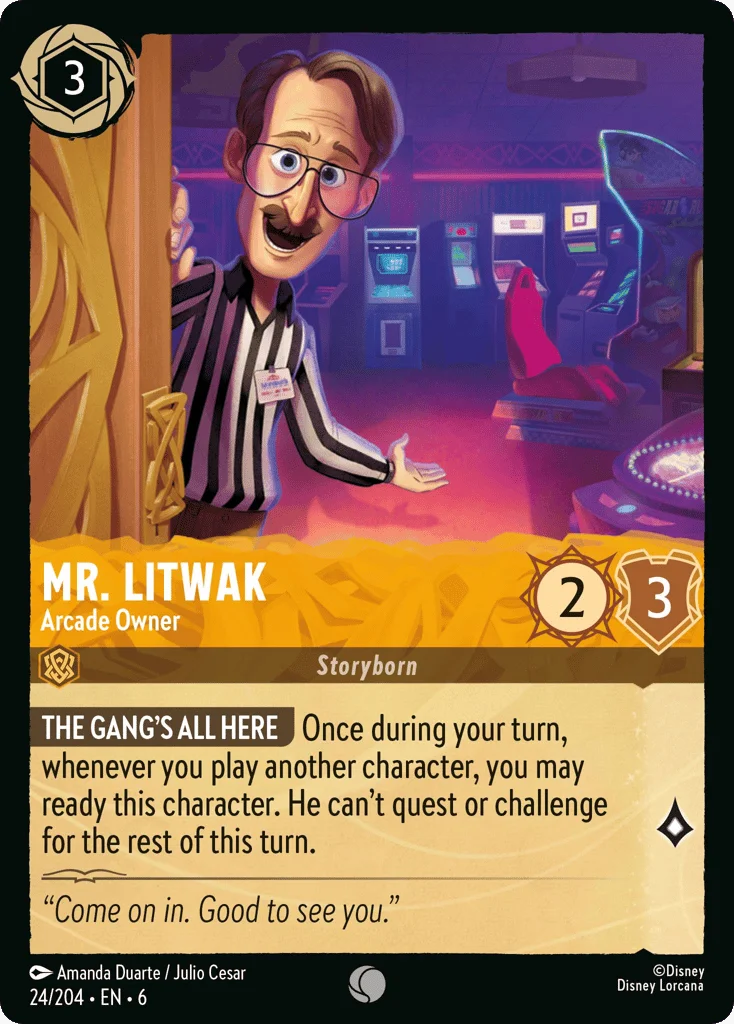 Mr. Litwak - Arcade Owner · Azurite Sea