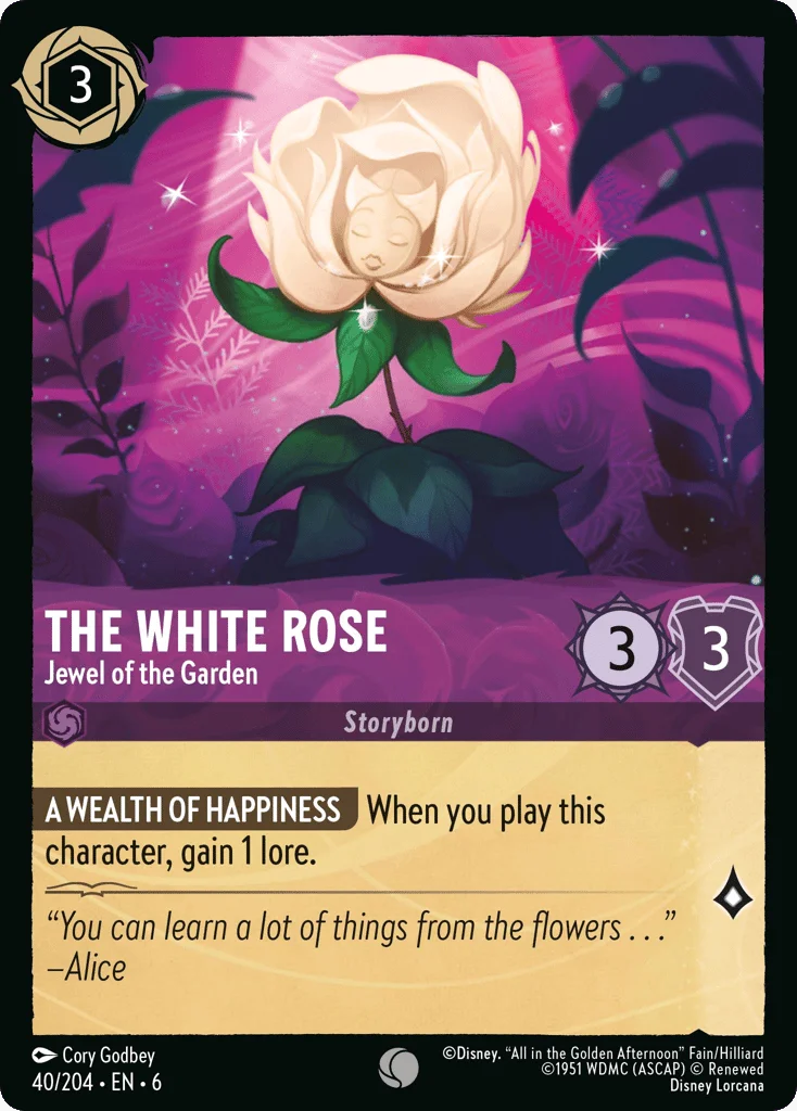 The White Rose - Jewel of the Garden · Azurite Sea