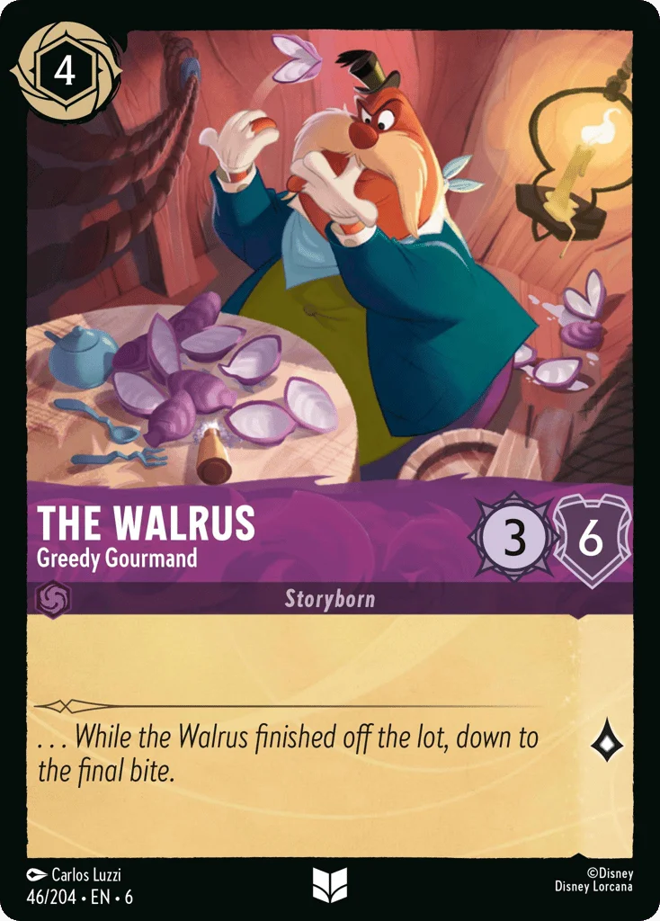 The Walrus - Greedy Gourmand · Azurite Sea