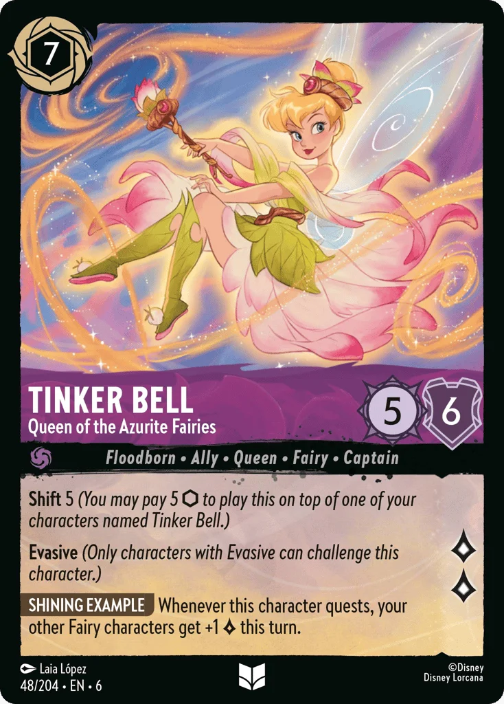 Tinker Bell - Queen of the Azurite Fairies · Azurite Sea