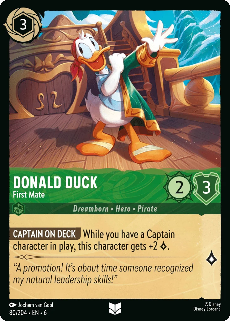 Donald Duck - First Mate · Azurite Sea