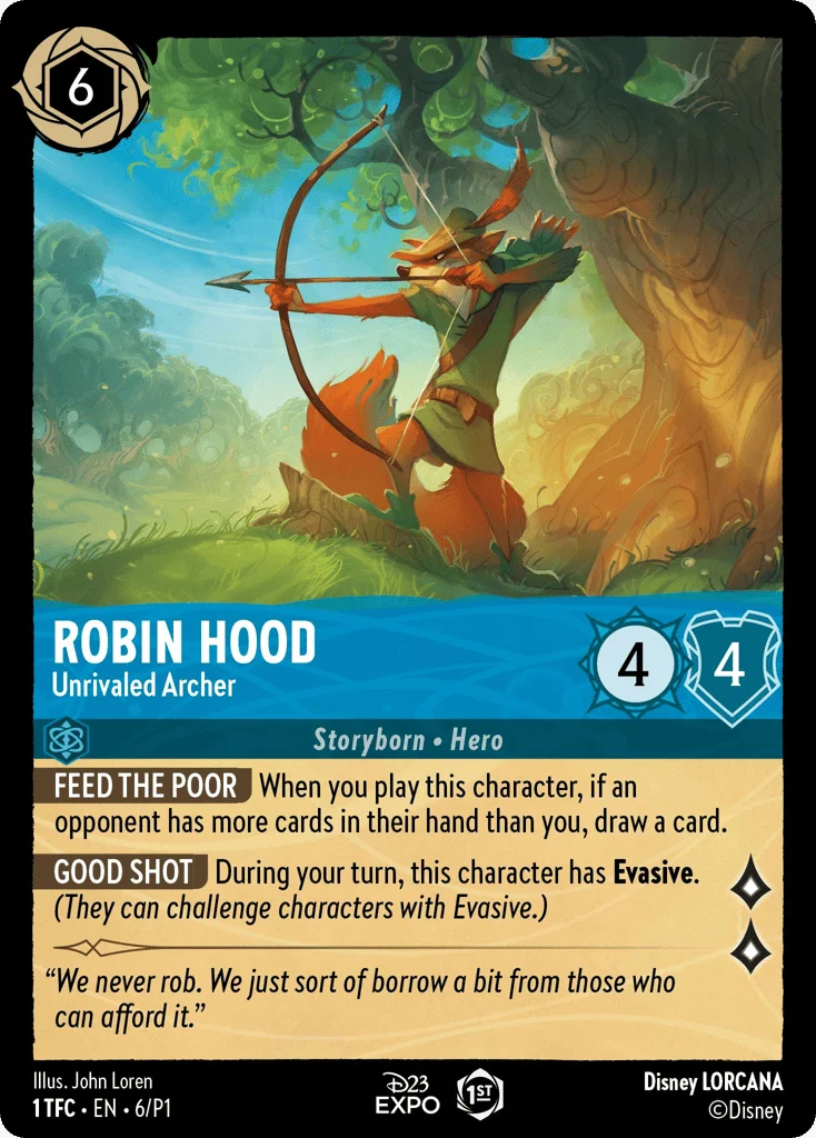 Robin Hood - Unrivaled Archer · D23 Promos