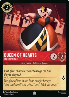 Queen of Hearts - Impulsive Ruler