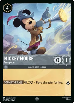 Mickey Mouse - Trumpeter