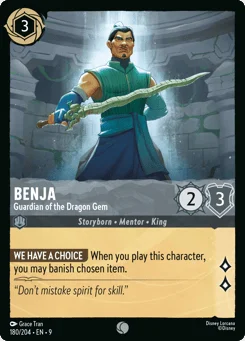 Benja - Guardian of the Dragon Gem