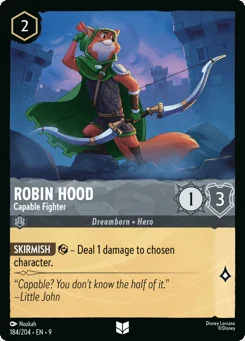 Robin Hood - Capable Fighter