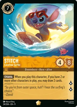 Stitch - Carefree Surfer