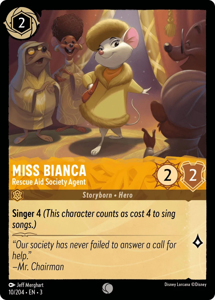 Miss Bianca - Rescue Aid Society Agent · Into the Inklands