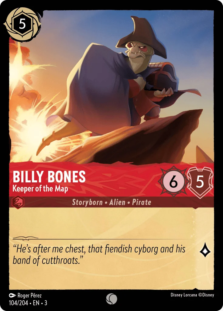 Billy Bones - Keeper of the Map · Into the Inklands