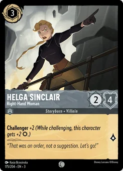 Helga Sinclair - Right-Hand Woman