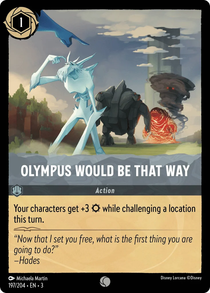 Olympus Would Be That Way · Into the Inklands