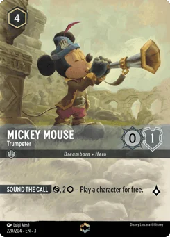 Mickey Mouse - Trumpeter