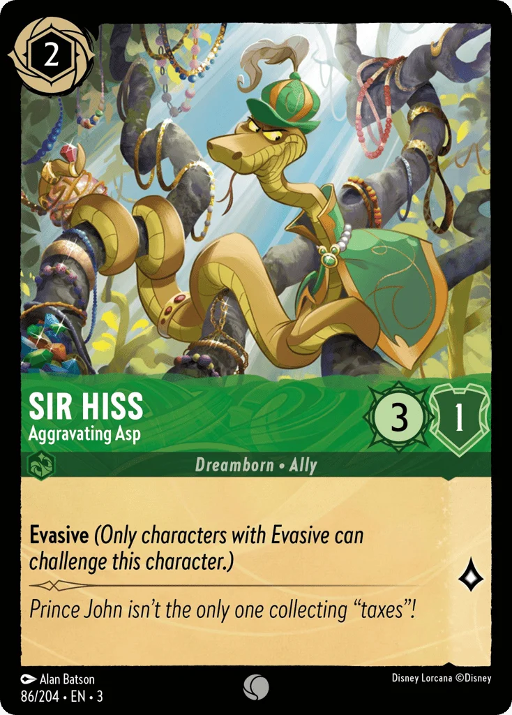 Sir Hiss - Aggravating Asp · Into the Inklands