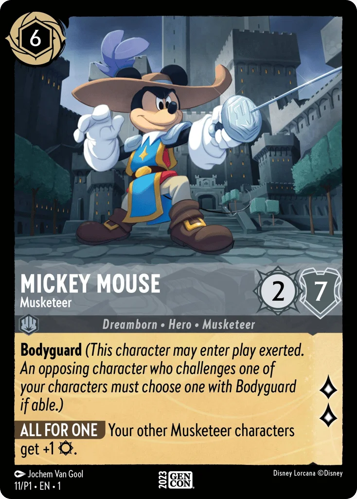 Mickey Mouse - Musketeer · Promo Expansion 1