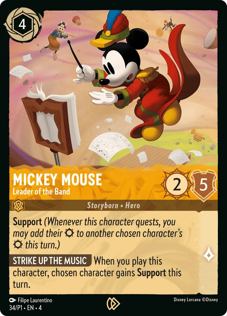 Mickey Mouse - Leader of the Band · Promo Expansion 1