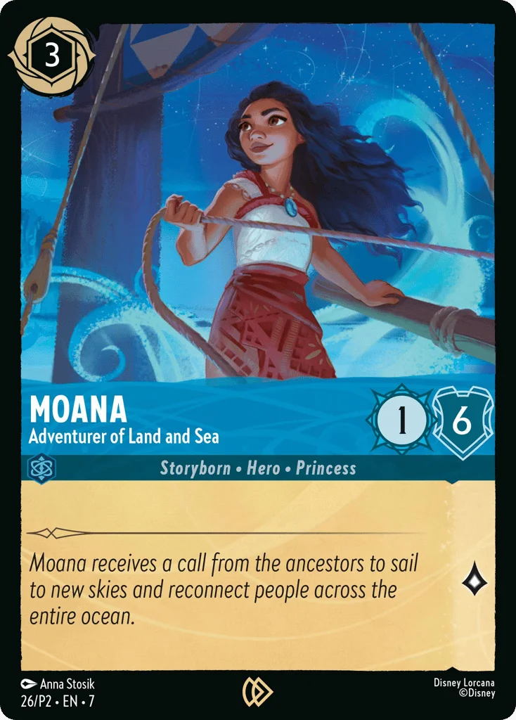 Moana - Adventurer of Land and Sea · Promo Expansion 2