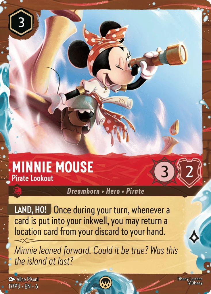 Minnie Mouse - Pirate Lookout · Promo Expansion 3