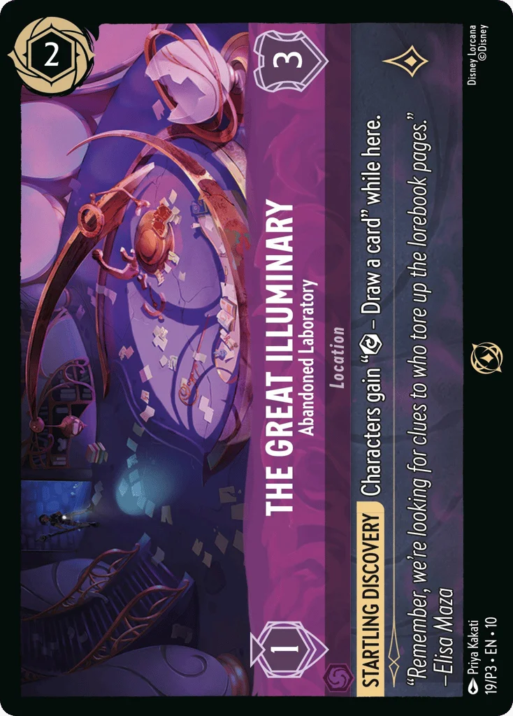 The Great Illuminary - Abandoned Laboratory · Promo Expansion 3
