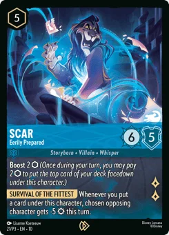 Scar - Eerily Prepared