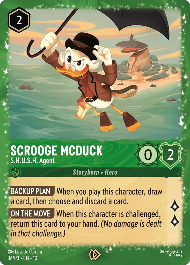 Scrooge McDuck - S.H.U.S.H. Agent · Promo Expansion 3
