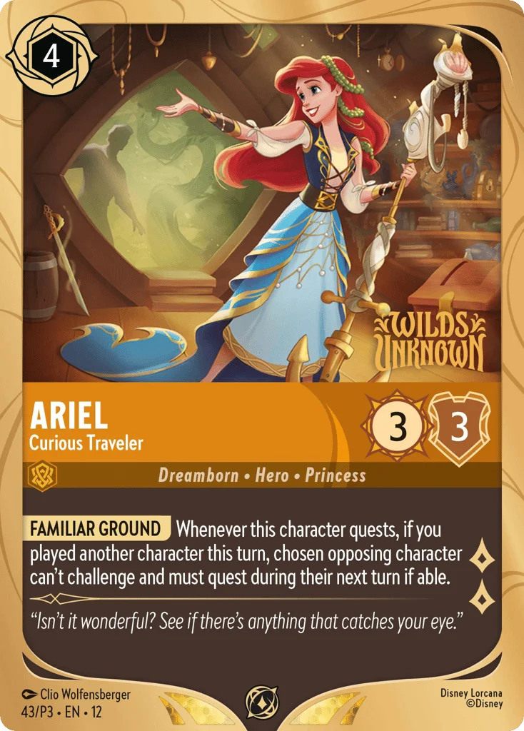 Ariel - Curious Traveler · Promo Expansion 3