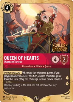 Queen of Hearts - Impatient Traveler