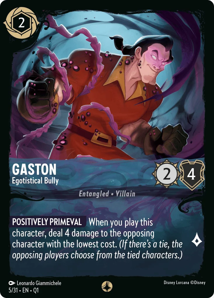 Gaston - Egotistical Bully · Deep Trouble