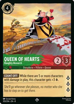 Queen of Hearts - Haughty Monarch