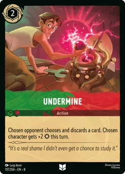 Undermine