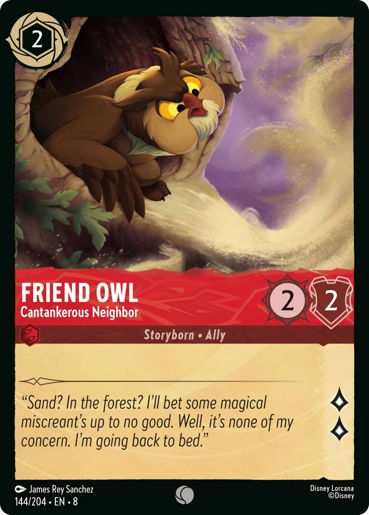 Friend Owl - Cantankerous Neighbor · Reign of Jafar