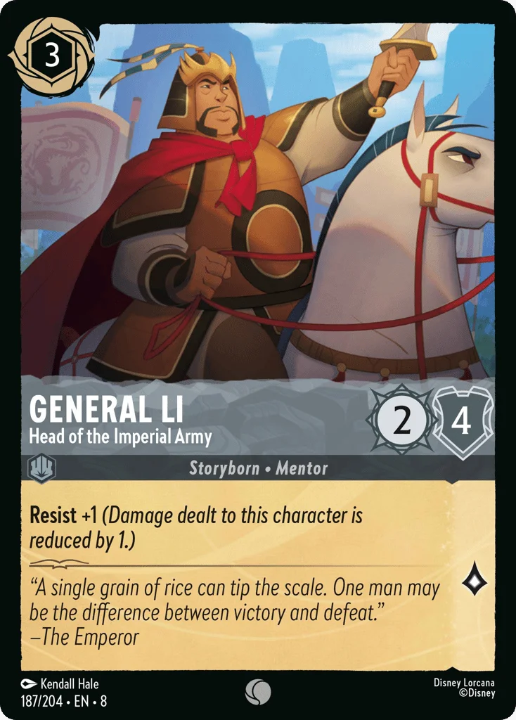 General Li - Head of the Imperial Army · Reign of Jafar